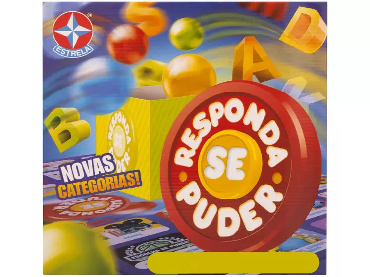 Jogo Responda Se Puder - Novas Categorias - Estrela