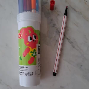 Kit com 12 Canetinhas Laváveis