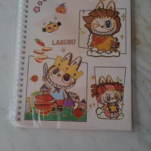 Caderno Pautado A5 - Labubu