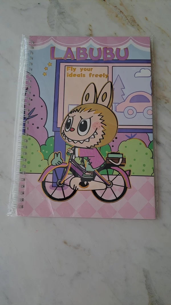 Caderno Pautado A5 - Labubu