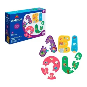 Brinquedo Educativo - Quebra Cabeça AEIOU