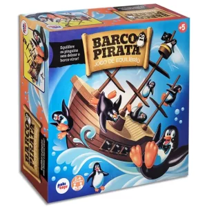 Jogo Barco Pirata Pinguim
