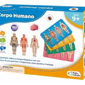 Jogo de Tabuleiro Corpo Humano