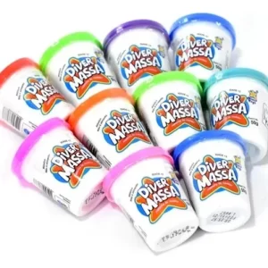Diver Massa - Kit com 8 Potinhos Sortidos