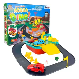 Lava Rápido Acqua Dino com 3 Carrinhos