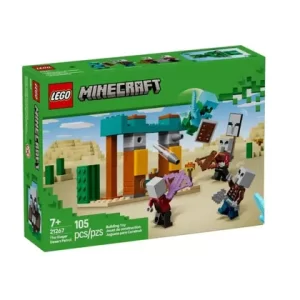 Lego Minecraft - A Patrulha de Illagers no Deserto
