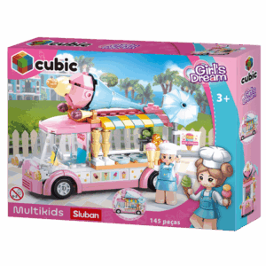 Blocos de Montar Cubic -  Sorveteria