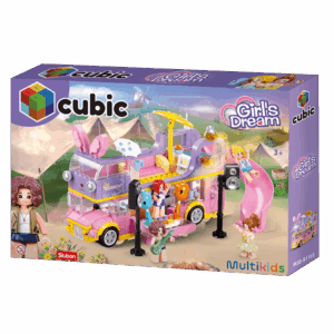 Blocos de Montar Cubic -  Girls Party Music