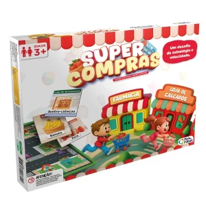Jogo de Tabuleiro Super Compras