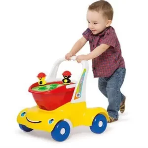 Andador Bebê Passeio Didático Colorido