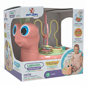 Brinquedo Caracol Sensorial Baby