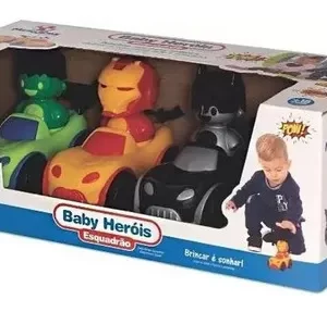 Brinquedo Baby Heróis - Esquadrão
