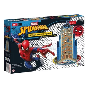 Jogo de Tabuleiro Spider-Man X Venon - Desafio nas Alturas