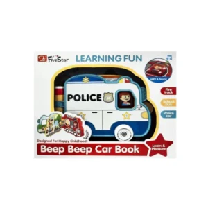 Livro Carro Didático com Som e Luz