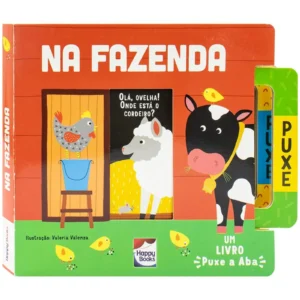 Coleção Livro Puxe a Aba - Na Fazenda