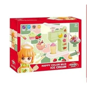 Massinha de Modelar - Mini Máquina de Sorvete