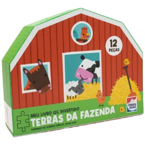 Meu Livro Quebra-Cabeça Divertido - Terras da Fazenda
