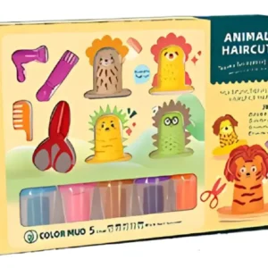 Massinha de Modelar - Kit Barbeiro Animais