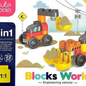 Blocos de Montar Carros de Construção