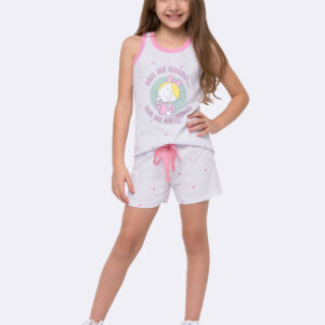 Pijama Regata Infantil - Bem me Quer