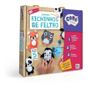 Coleção Fazendo Arte - Livro dos Bichinhos de Feltro