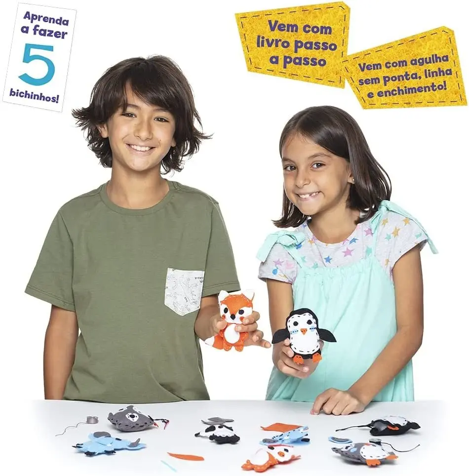 Coleção Fazendo Arte - Livro dos Bichinhos de Feltro - Imagem 3