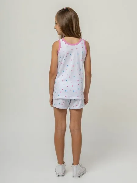 Pijama Regata Infantil - Petit Poá - Imagem 3