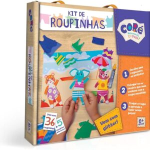 Coleção Brincando eu Faço - Kit de Roupinhas
