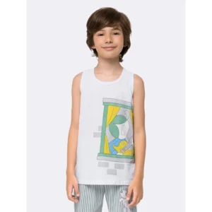 Pijama Regata Infantil - Janela