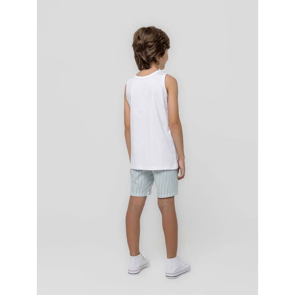 Pijama Regata Infantil - Janela - Imagem 4