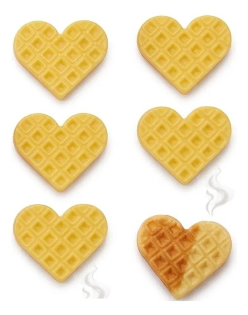 Kit Waffle Maker Elétrica com Luz e Som - Imagem 3