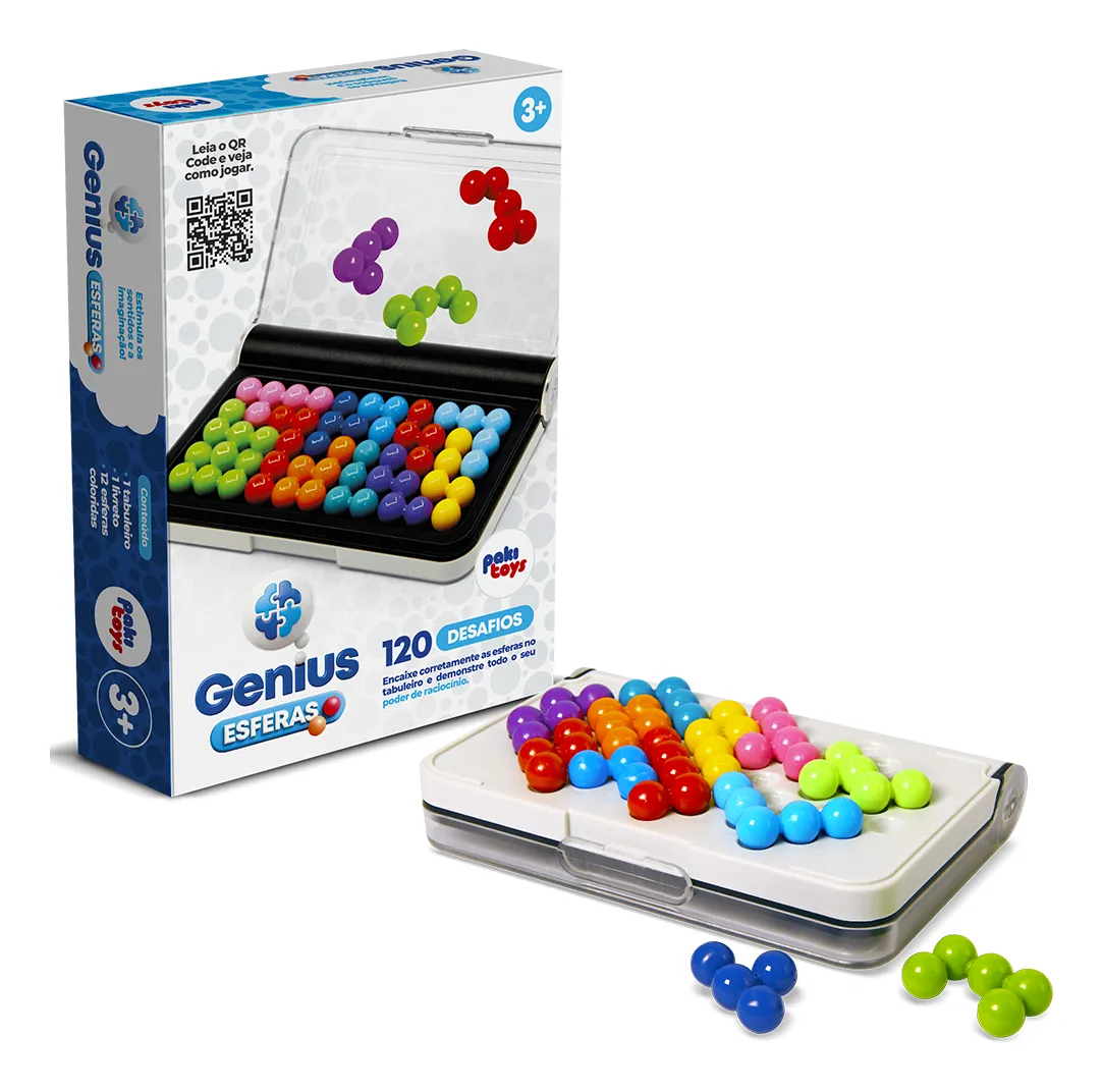 Jogo de Desafio Genius - Esferas
