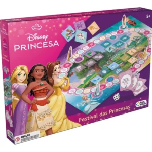 Jogo de Tabuleiro Festival das Princesas