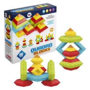 Blocos de Montar Educativo - Quadro Blocks