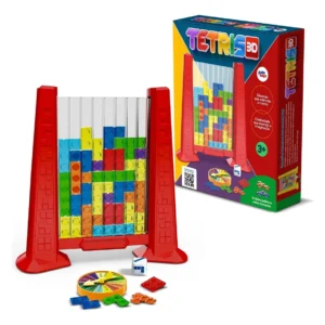 Jogo Tabuleiro de Encaixe - Tetris 3D