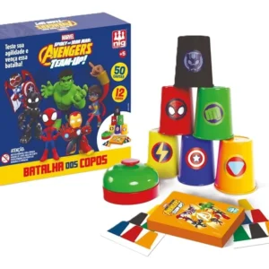 Jogo Batalha dos Copos Avengers