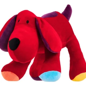 Pelúcia Cachorro Greg Vermelho 30cm