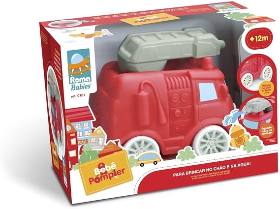 Brinquedo Baby - Carrinho de Bombeiro