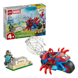 Lego Marvel - Spidey em sua Motocicleta vs Rhino