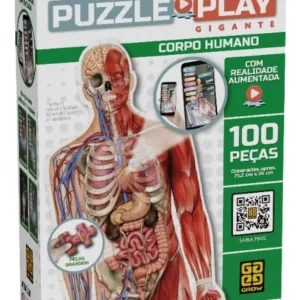 Jogo Puzzle Play Gigante - Corpo Humano