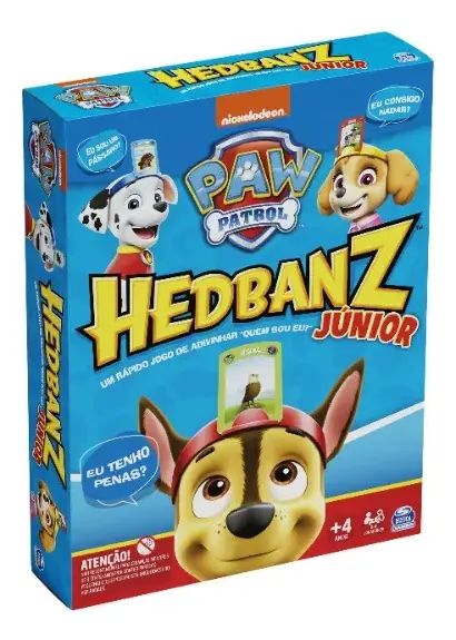 Jogo Hedbanz Jr. - Patrulha Canina