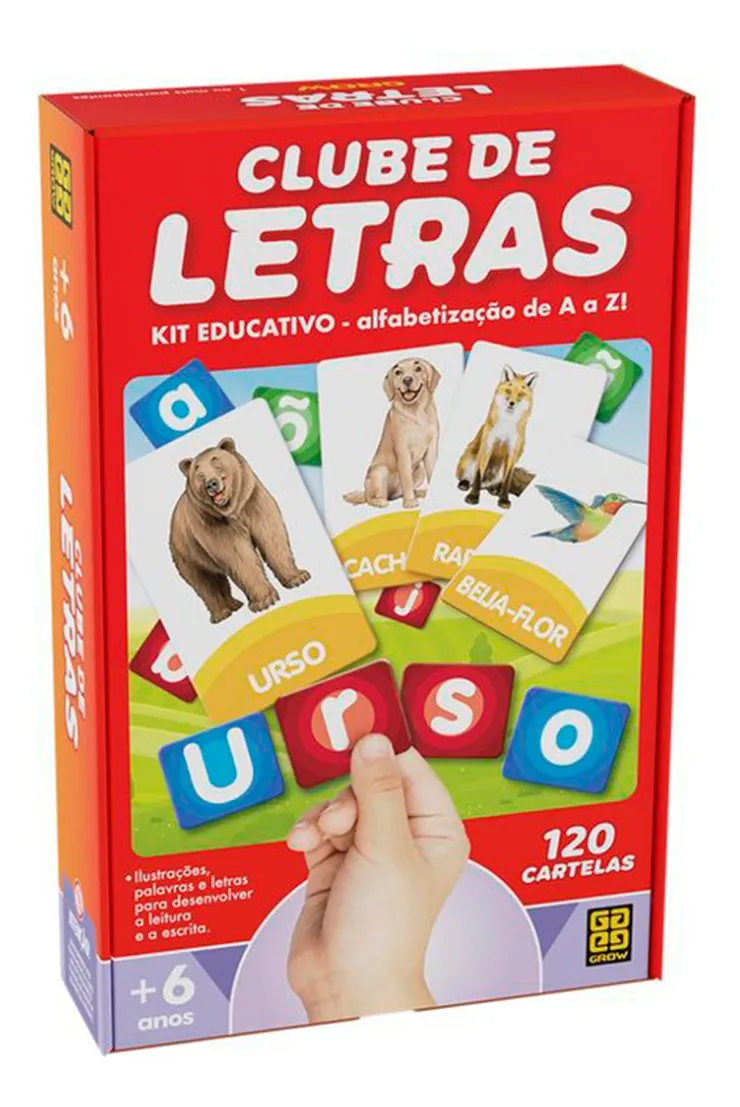 Jogo Educativo Clube de Letras