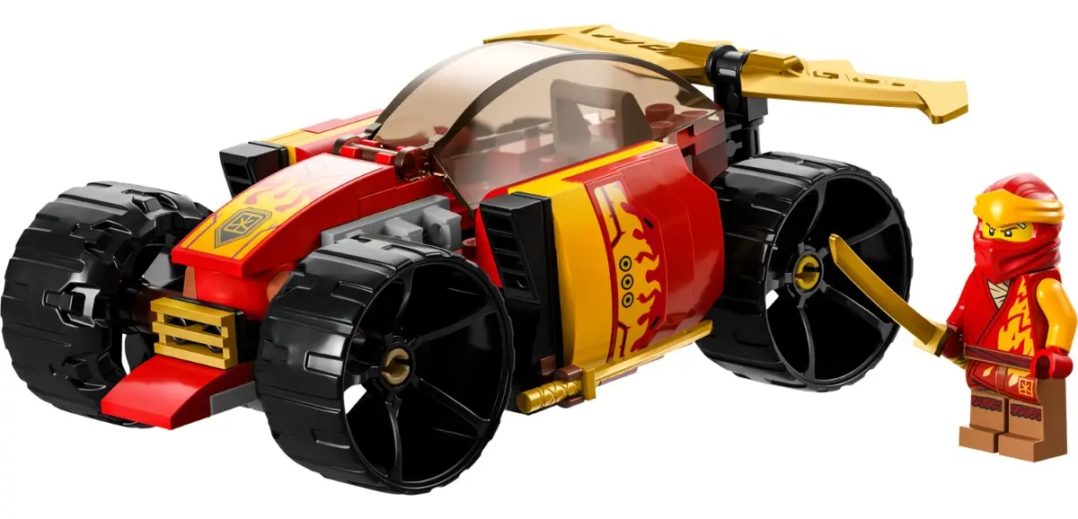 Lego Ninjago - Carro de Corrida Ninja Evo do Kai - Imagem 4