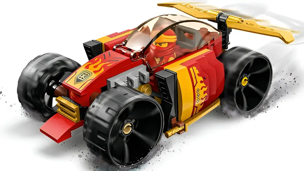 Lego Ninjago - Carro de Corrida Ninja Evo do Kai - Imagem 6
