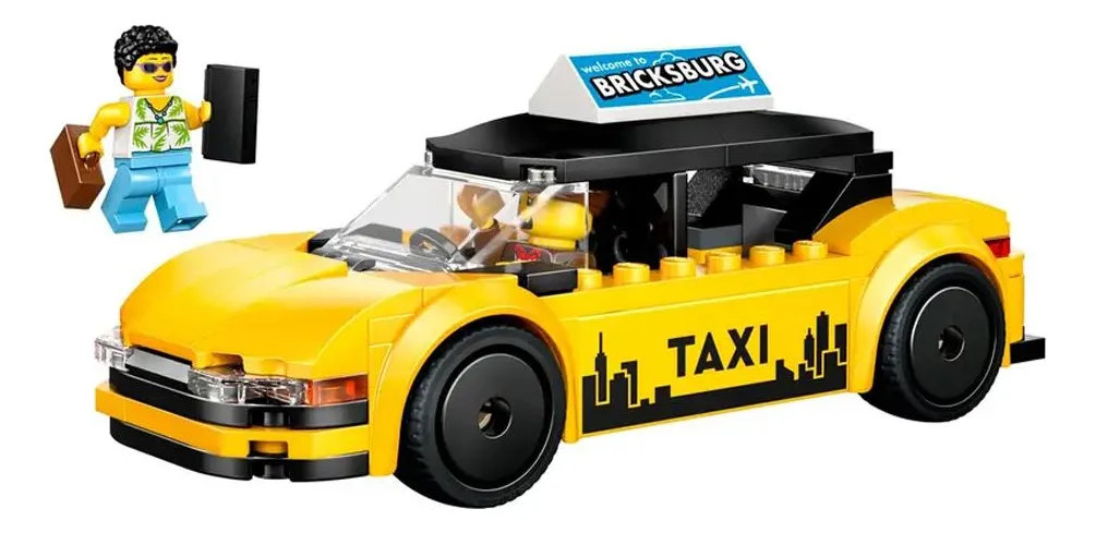 Lego City - Taxi Amarelo - Imagem 2