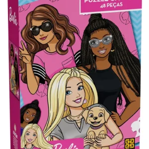 Jogo Quebra Cabeça Gigante 48 Peças - Barbie