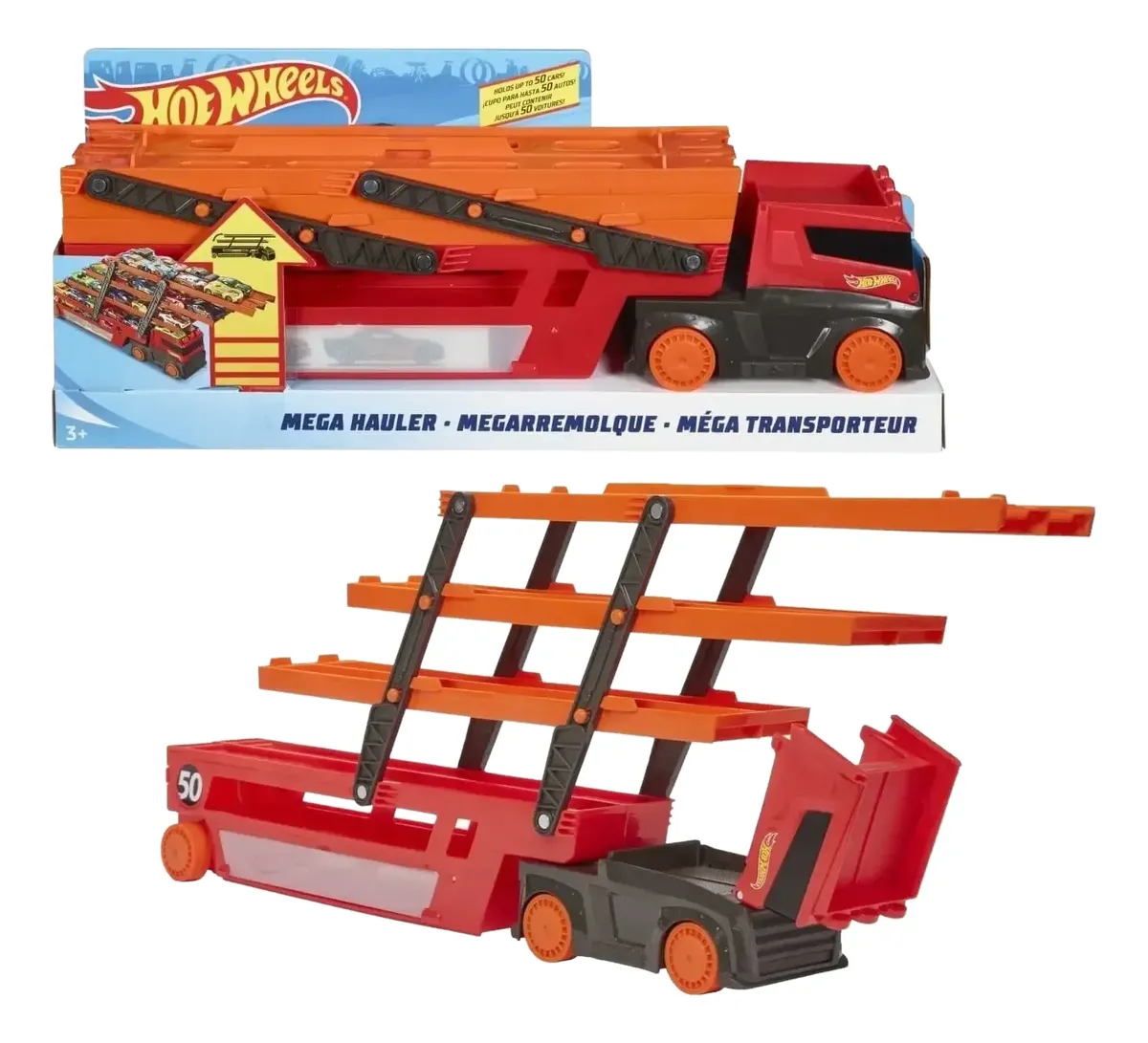 Hot Wheels - Mega Caminhão Reboque