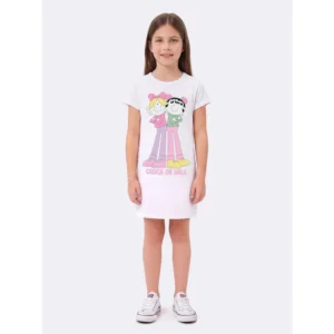 Camisola Infantil Feminino Manga Curta - Friends