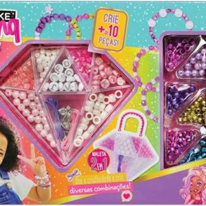 Maleta Braceletes e Colares