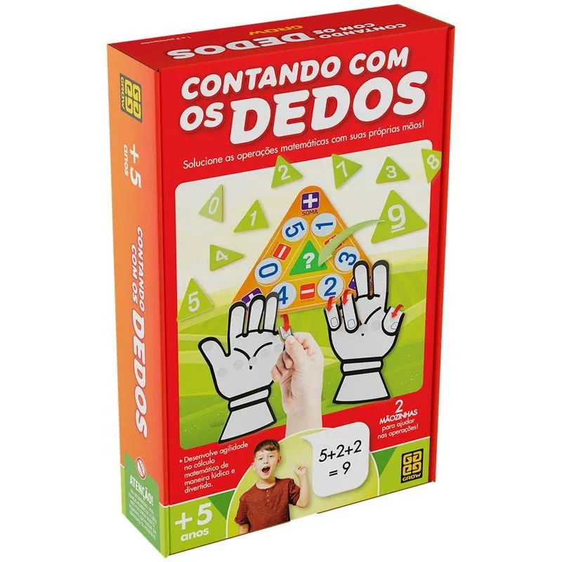 Jogo Educativo Contando com os Dedos